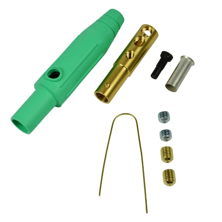 Marinco Clm2F-E Clm Inline Single Pin (150A/600V) No 8-No 2 Awg Fem-Grn (E) CLM2F-E